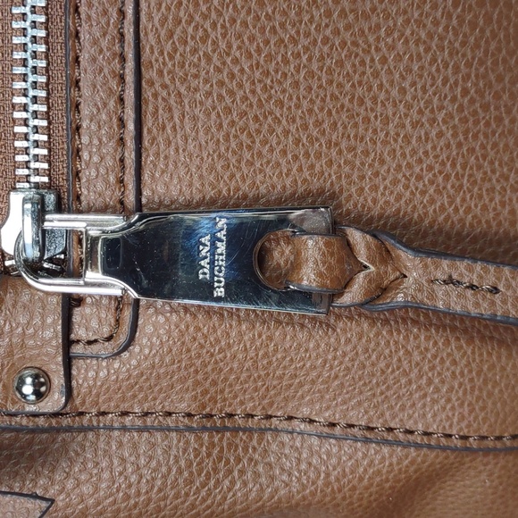 Dana Buchman Pebbled Faux Leather Crossbody Bag - Picture 9 of 11